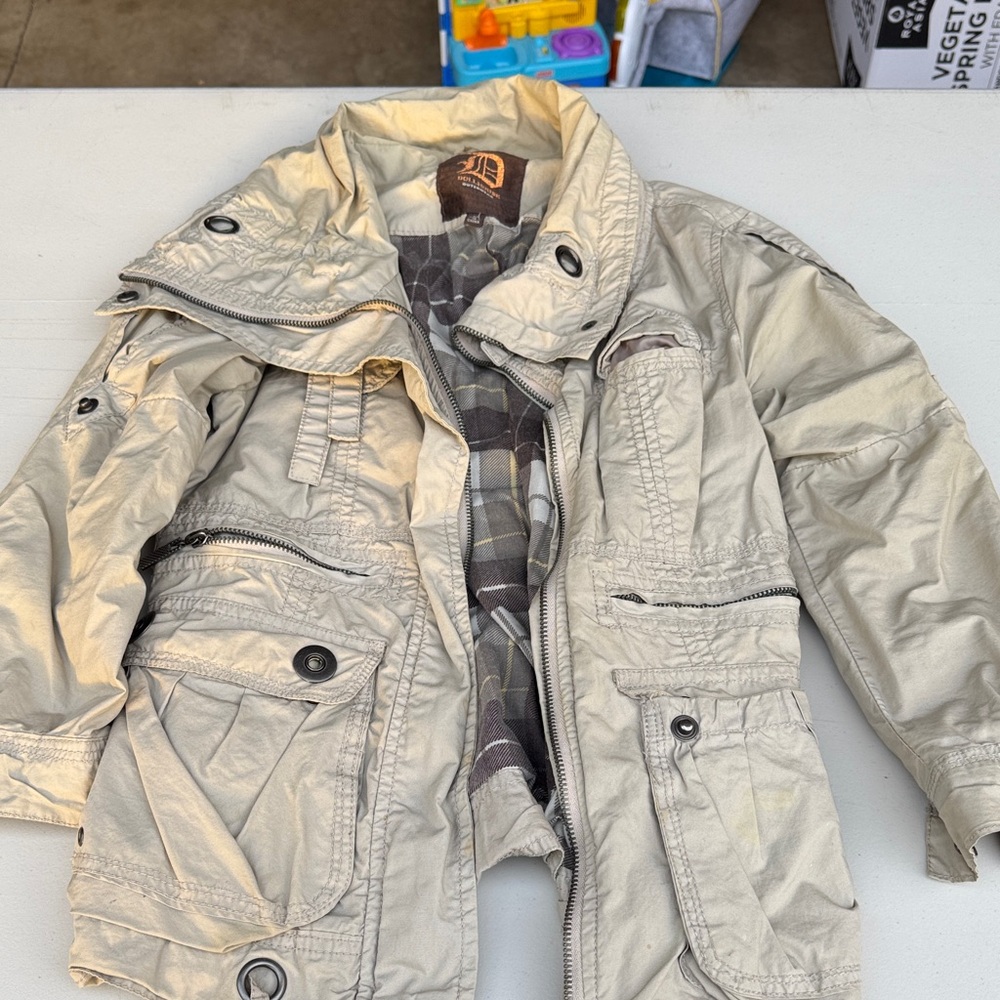 Dollhouse Beige Utility Jacket